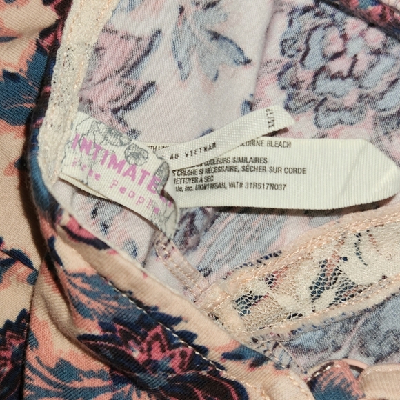 Intimately Free People XS Floral Lace Top - Picture 4 of 10